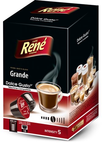 René Grande kapsle pro Dolce Gusto 16ks