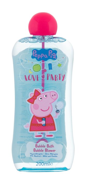 Peppa Pig Peppa Pěna do koupele Love To Party 200 ml pro děti