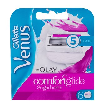 Gillette Venus Náhradní břit & Olay Sugarberry 6 ks Comfortglide pro ženy