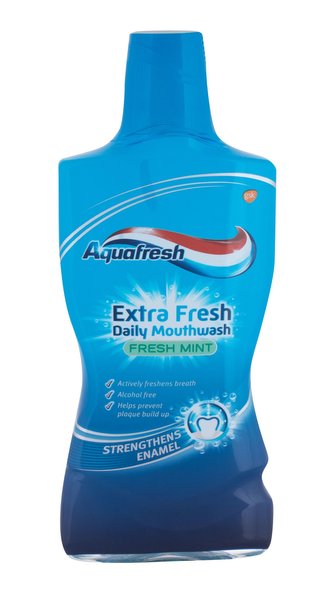 Aquafresh Extra Fresh Ústní voda Fresh Mint 500 ml unisex