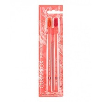 Curaprox Velmi jemný zubní kartáček 5460 Ultra Soft Coral Edition 2 ks unisex