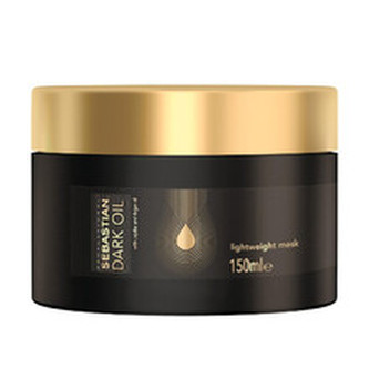 Sebastian Professional Vyživující maska pro lesk a hebkost vlasů Dark Oil (Lightweight Mask) Objem 150 ml woman