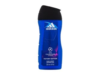 Adidas Sprchový gel 3 v 1 pro muže Victory Edition (Shower Gel Body Hair Face) Objem 250 ml man