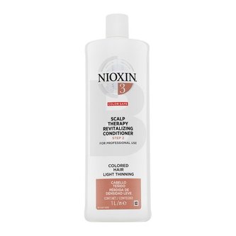 Nioxin Revitalizér pokožky pro jemné barvené mírně řídnoucí vlasy 3D System 3 Color Safe (Scalp Therapy Revitalizing Conditioner) Objem 1000 ml unisex