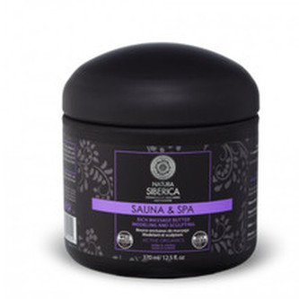 Natura Siberica Masážní tělové máslo proti celulitidě Sauna & Spa (Rich Massage Butter) 370 ml woman