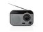 Rádio NEDIS RDFM1340GY GREY/BLACK