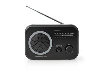 Rádio NEDIS RDFM1330GY BLACK/GREY