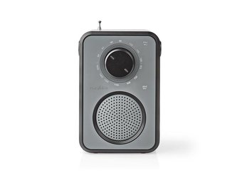 Rádio NEDIS RDFM1400GY GREY/BLACK