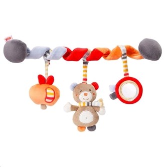 Dětská plyšová spirála FOREST FUN NUK Méďa