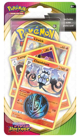 Pokémon TCG: SWSH04 Vivid Voltage - Premium Checklane Blister