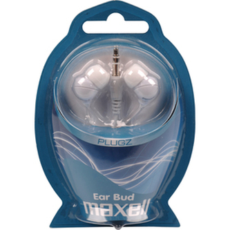 Sluchátka MAXELL PLUGZ WHITE