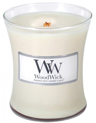WoodWick oválná váza Vanilla Bean 85g