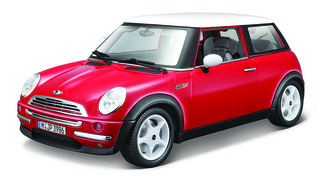Bburago 1:18 Mini Cooper (2001) Red