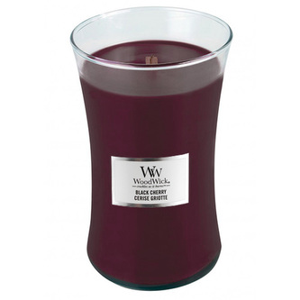 WoodWick dekorativní váza Black Cherry Cerise Griotte 609,5g