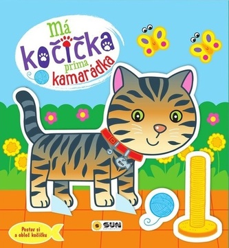 Má koočička prima kamarádka - Postav si a obleč kočičku
