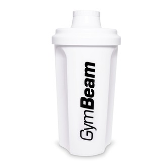 Šejkr bílý 700 ml - GymBeam