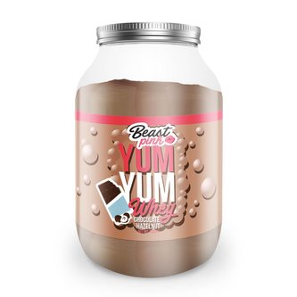 Protein Yum Yum Whey 1000 g - BeastPink - bílá čokoláda kokos