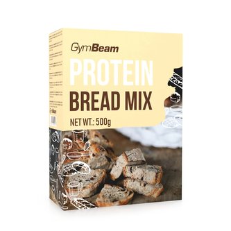 Proteinový chléb Protein Bread Mix 500 g - GymBeam - přírodní