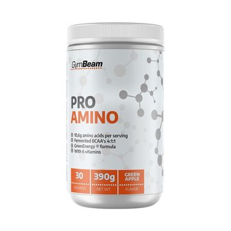 ProAMINO 390 g - GymBeam - pomeranč