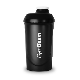 Šejkr černý All-Black 700 ml - GymBeam