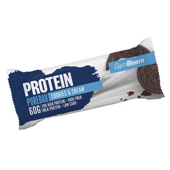Proteinová tyčinka PureBar - GymBeam - dvojnásobné kousky čokolády - 60 g