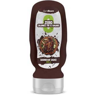 Bezkalorická omáčka BBQ Sauce 320 ml - GymBeam - BBQ