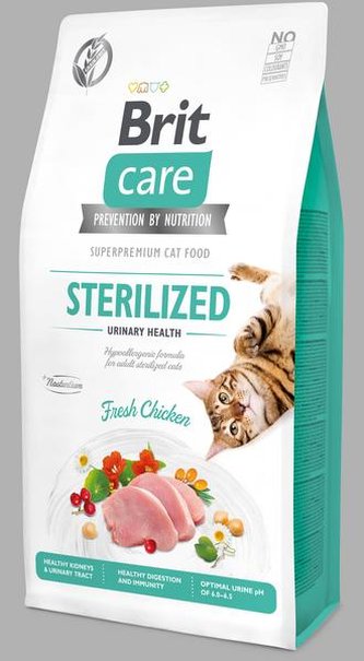 Brit Care Cat Grain-Free Sterilized Urinary Health 7kg