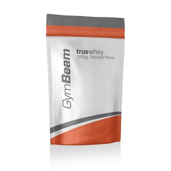 Protein True Whey - GymBeam - bílá čokoláda malina - 2500 g