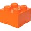 LEGO úložný box 4 Bright Orange