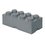 LEGO úložný box 8 Dark Grey