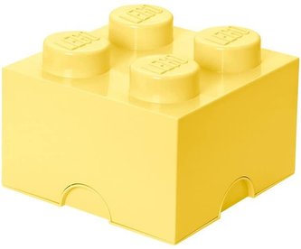 LEGO úložný box 4 Cool Yellow