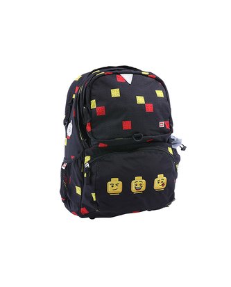 LEGO Faces Black Freshmen školní batoh