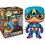 Funko POP Marvel: Black Light - Captain America