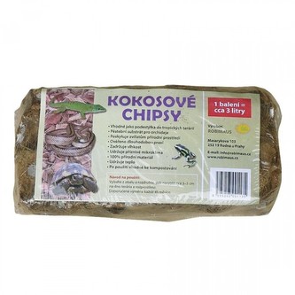 ROBIMAUS Kokosove chipsy briketa