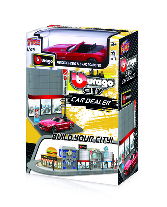 Bburago 1:43 BBURAGO CITY, Car Dealer