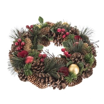 Vánoční věnec přírodní 35 cm