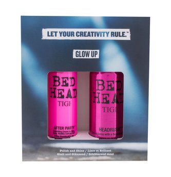 Tigi Bed Head lak na vlasy Bed Head Headrush 200 ml + uhlazujicí krém na vlasy Bed Head After Party 100 ml