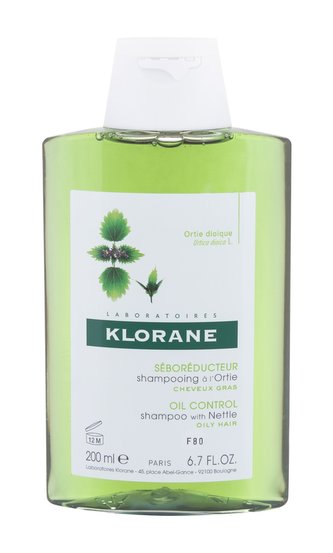 Klorane Nettle Šampon Oil Control 200 ml pro ženy