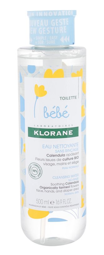 Klorane Baby Calendula Tělová voda 500 ml pro děti