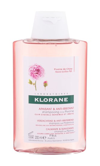 Klorane Peony Šampon Soothing & Anti-Irritating 200 ml pro ženy