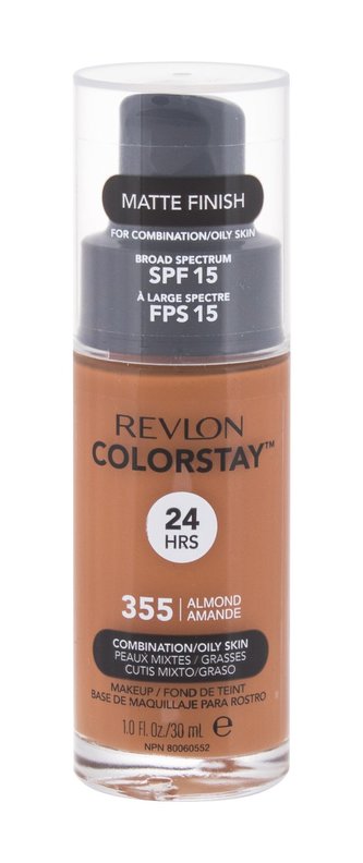 Revlon Colorstay Makeup Combination Oily Skin 30 ml 355 Almond SPF15 pro ženy
