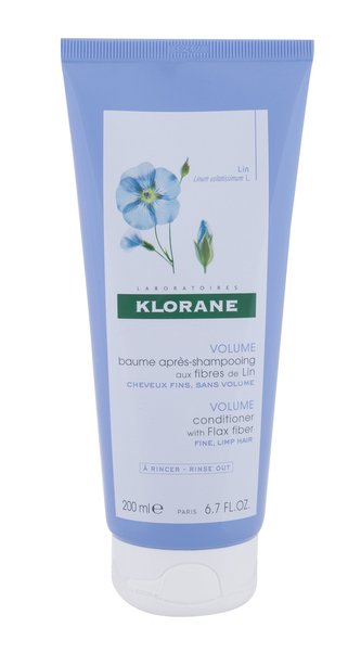Klorane Flax Fiber Kondicionér Volume 200 ml pro ženy