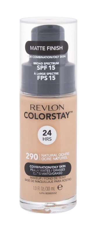 Revlon Colorstay Makeup Combination Oily Skin 30 ml 290 Natural Ochre SPF15 pro ženy