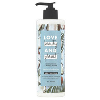 Love Beauty and Planet Tělové mléko s kokosovou vodou a květy mimózy (Luscious Hydration Body Lotion) Objem 400 ml woman