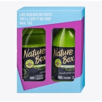 Nature Box Dárková sada vlasové péče Avocado Oil woman