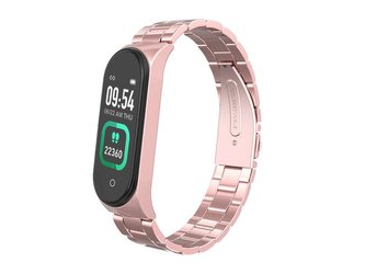 Náramek SMARTOMAT SUNSET 4 PRO ROSE GOLD kovový řemínek