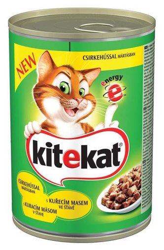 Konz.KITEKAT s hovezim masem 400g