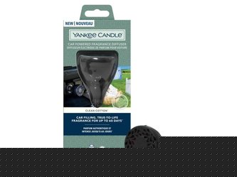 Yankee Candle Difuzér do autozapalovače Car Powered Clean Cotton1 ks unisex