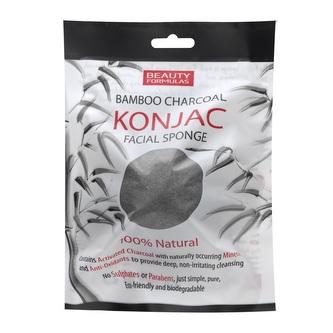 BEAUTY FORMULAS Čistící houbička na pleť z konjacu