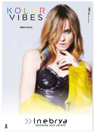 Inebrya Kolor Vibes Poster Long Blonde 70 x 100cm